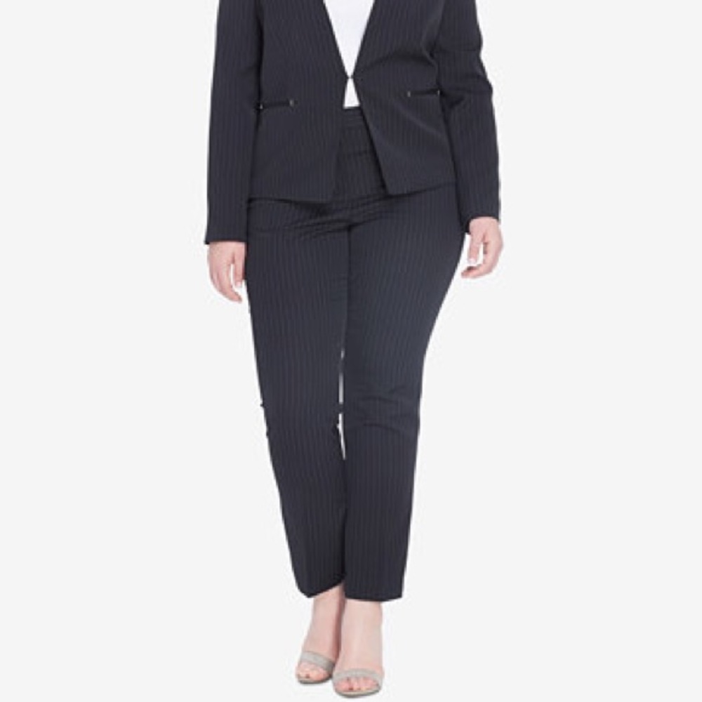 Studio 1940 striped work trousers
